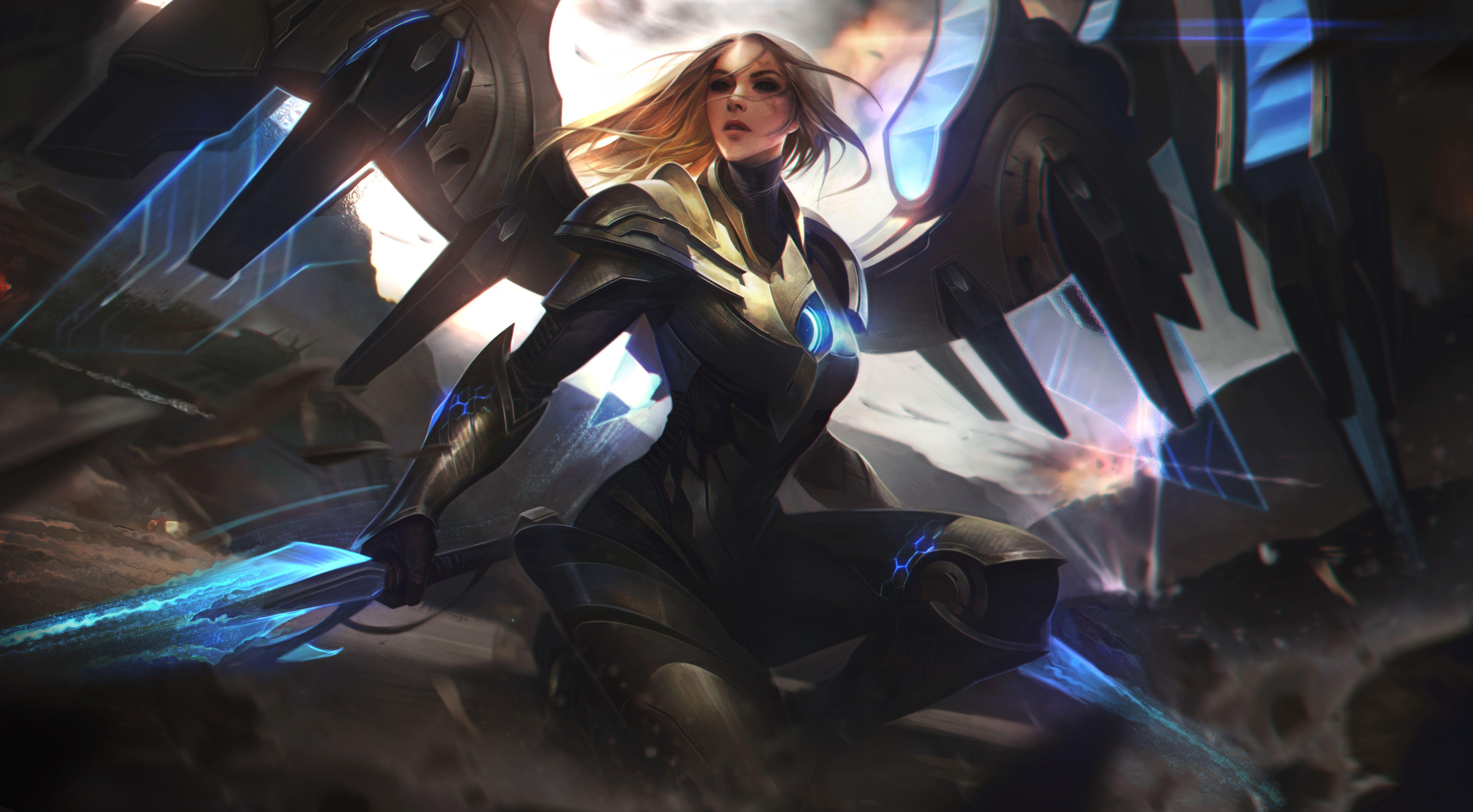 5000x2758 Aether Wing Kayle 4k Ultra HD Wallpaper. Background Image