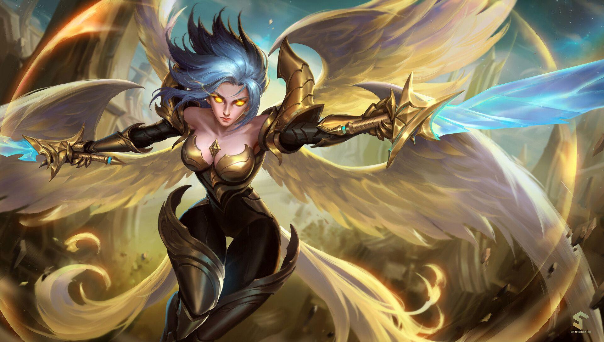 1920x1087 Kayle League Of Legends Wallpaper, HD Games 4K Wallpaper, Image