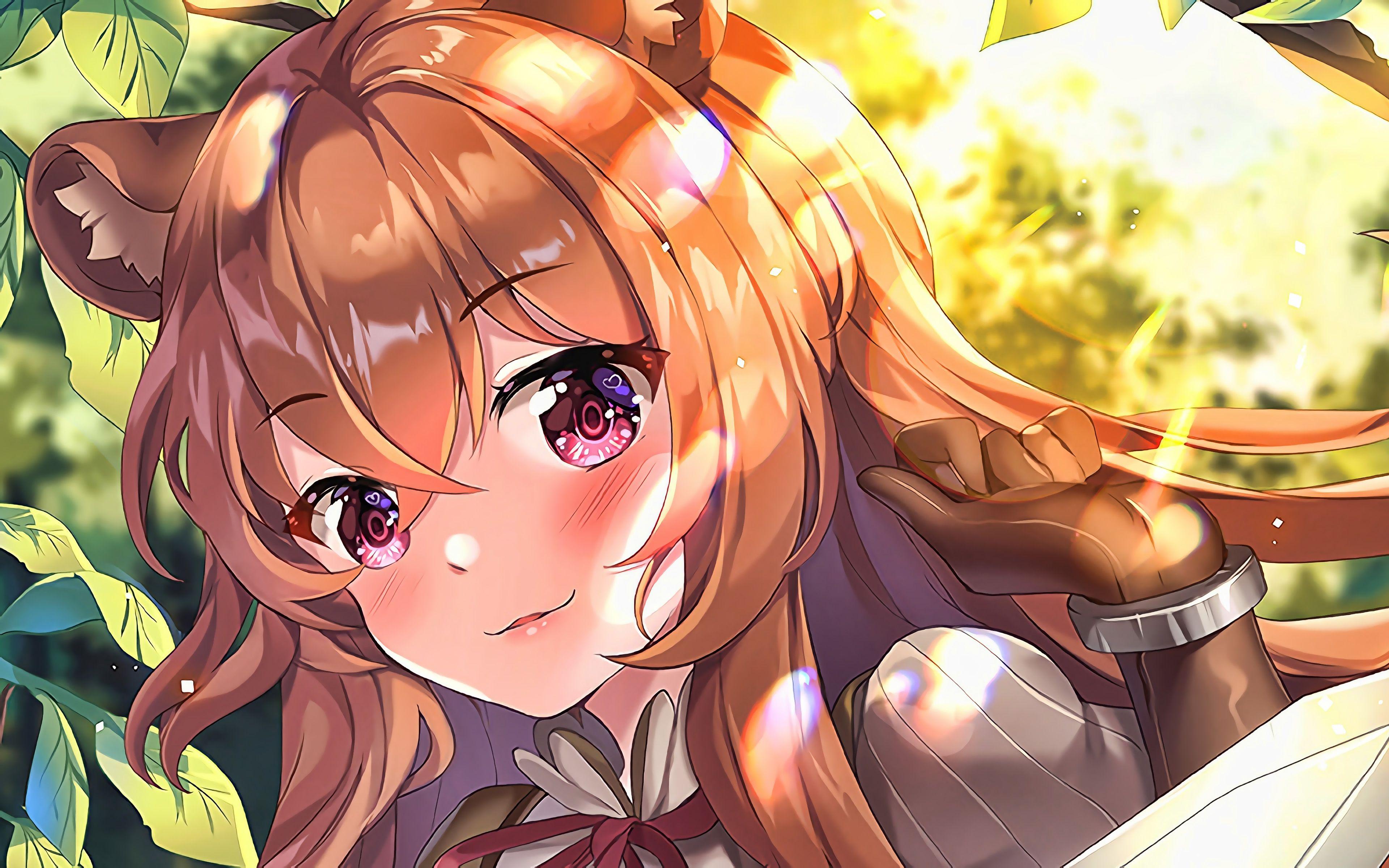 3840x2400 Download wallpaper Raphtalia, 4k, portrait, Tate no Yuusha no Nariagari, artwork, manga, The Rising of the Shield
