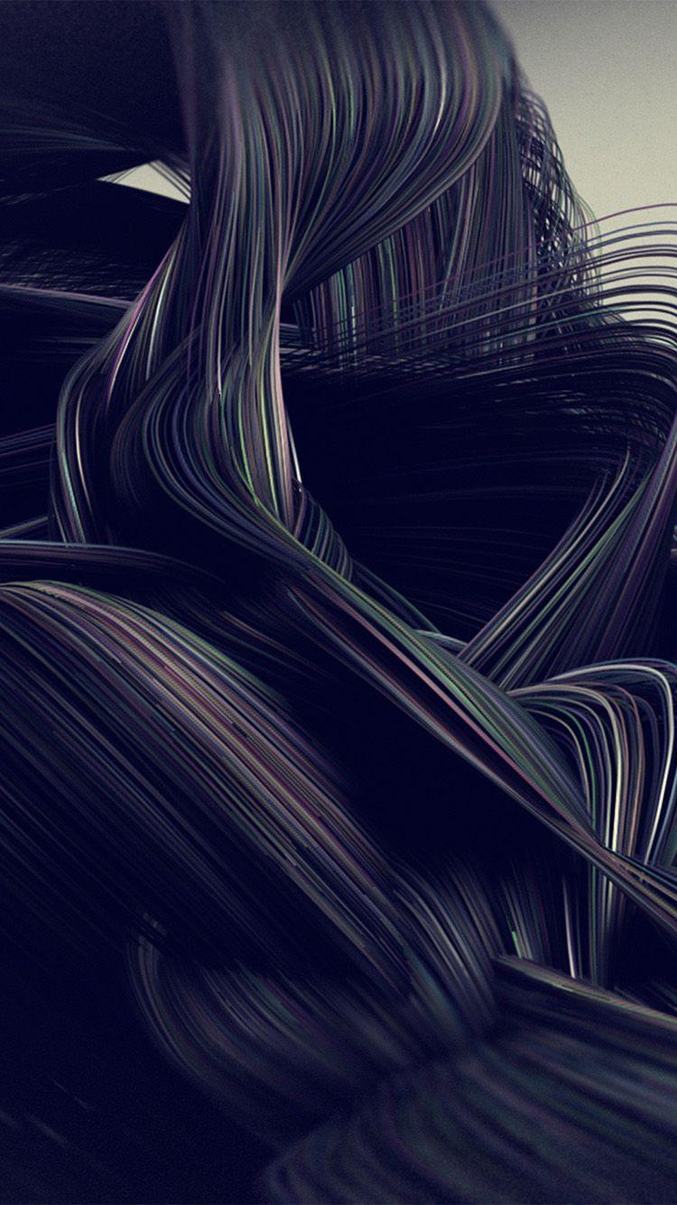 750x1334 iPhone wallpaper. line abstract dark