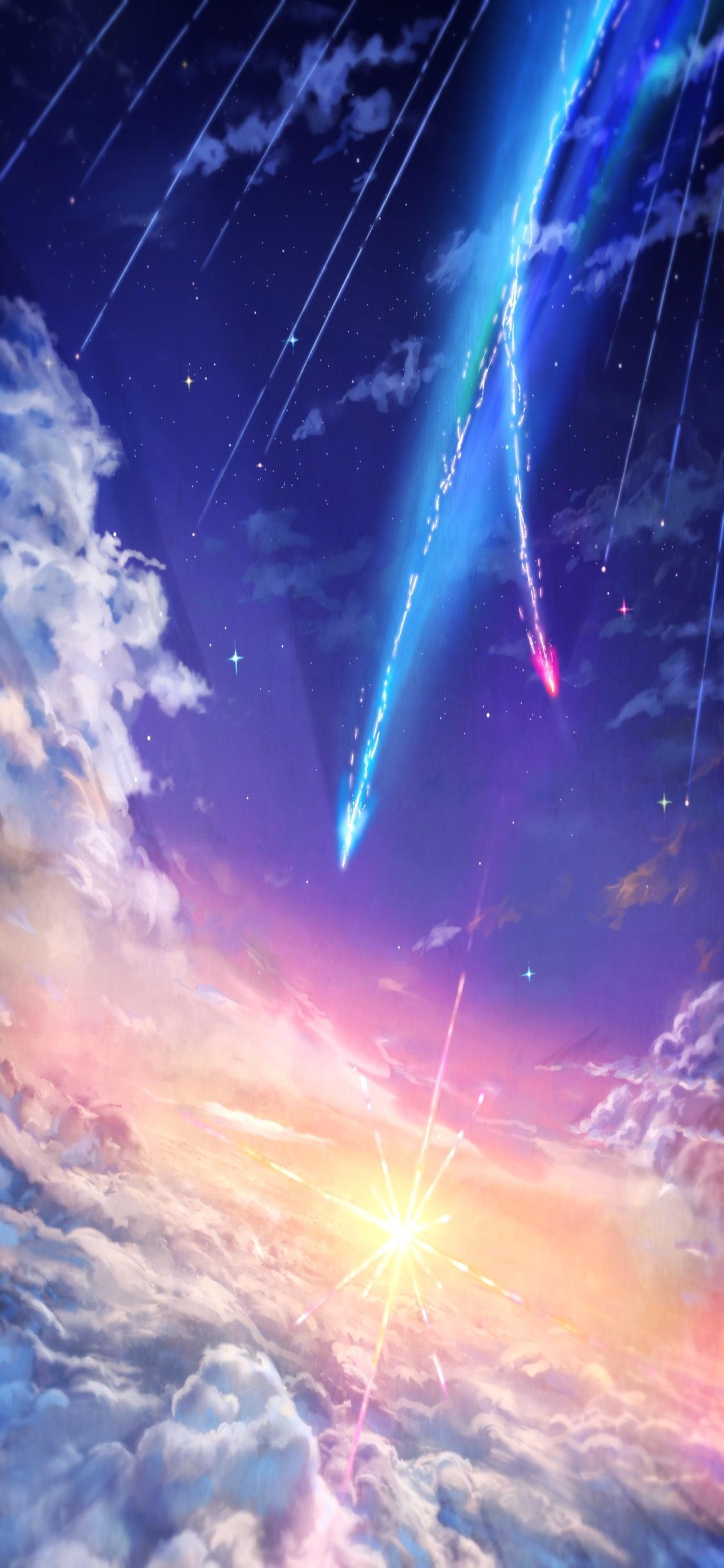 Wallpaper Lofi Kimi No Na Wa Anime Sky Clouds Reflect - vrogue.co