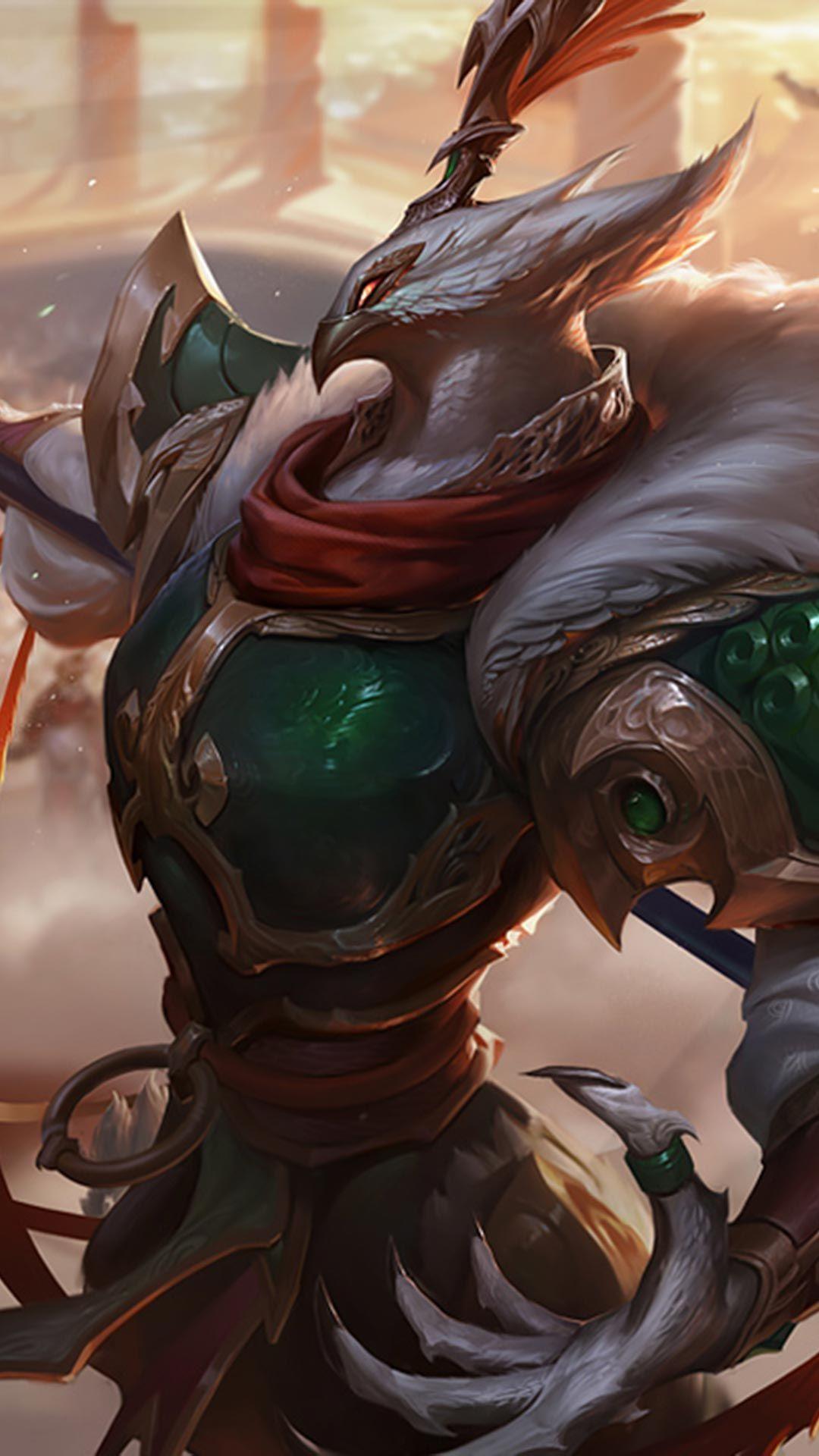 1080x1920 Warring Kingdoms Azir Skin android, iphone wallpaper, mobile
