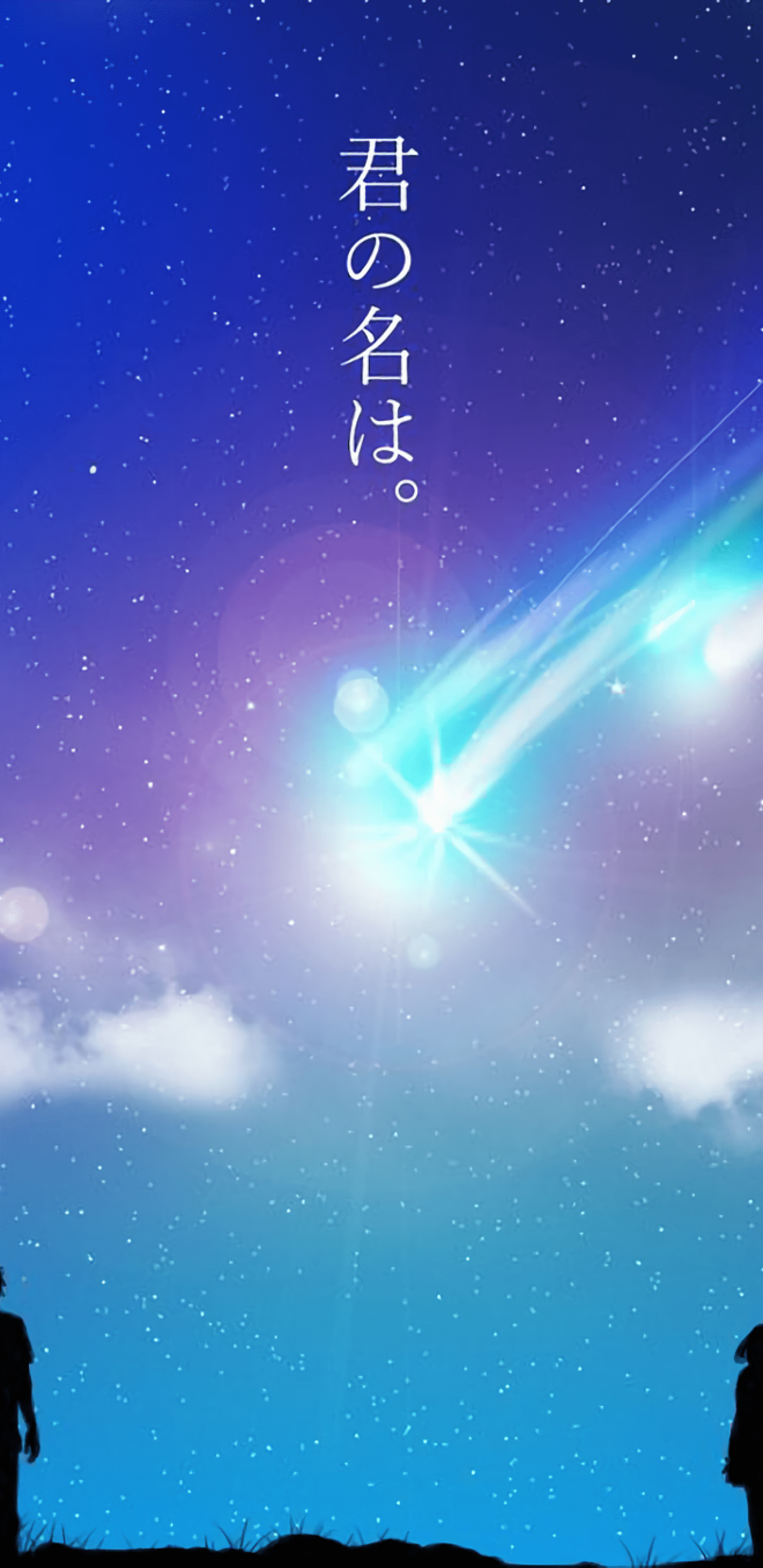 1440x2960 Download 1440x2960 Kimi No Na Wa, Your Name, Scenic, Stars, Sky