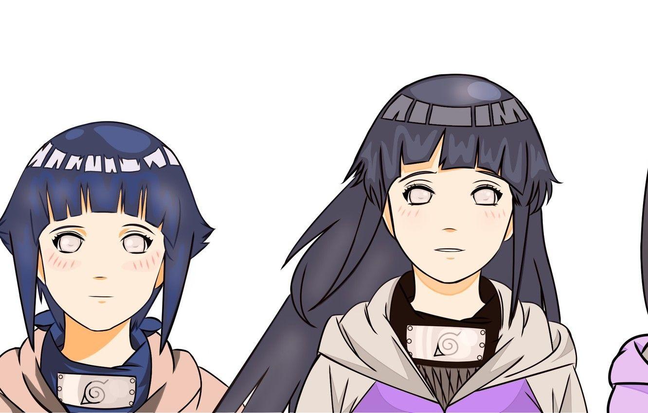 1332x850 Wallpaper girl, naruto, anime, hinata, byakugan, hyuga image