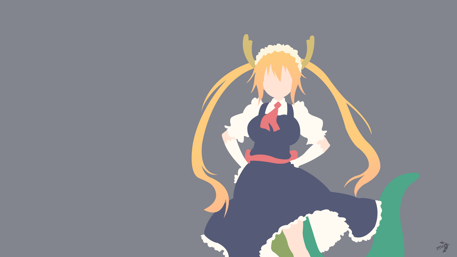 1920x1080 1920x1080 Tohru (Miss Kobayashis Dragon Maid) desktop background. Mocah.org HD Wallpaper