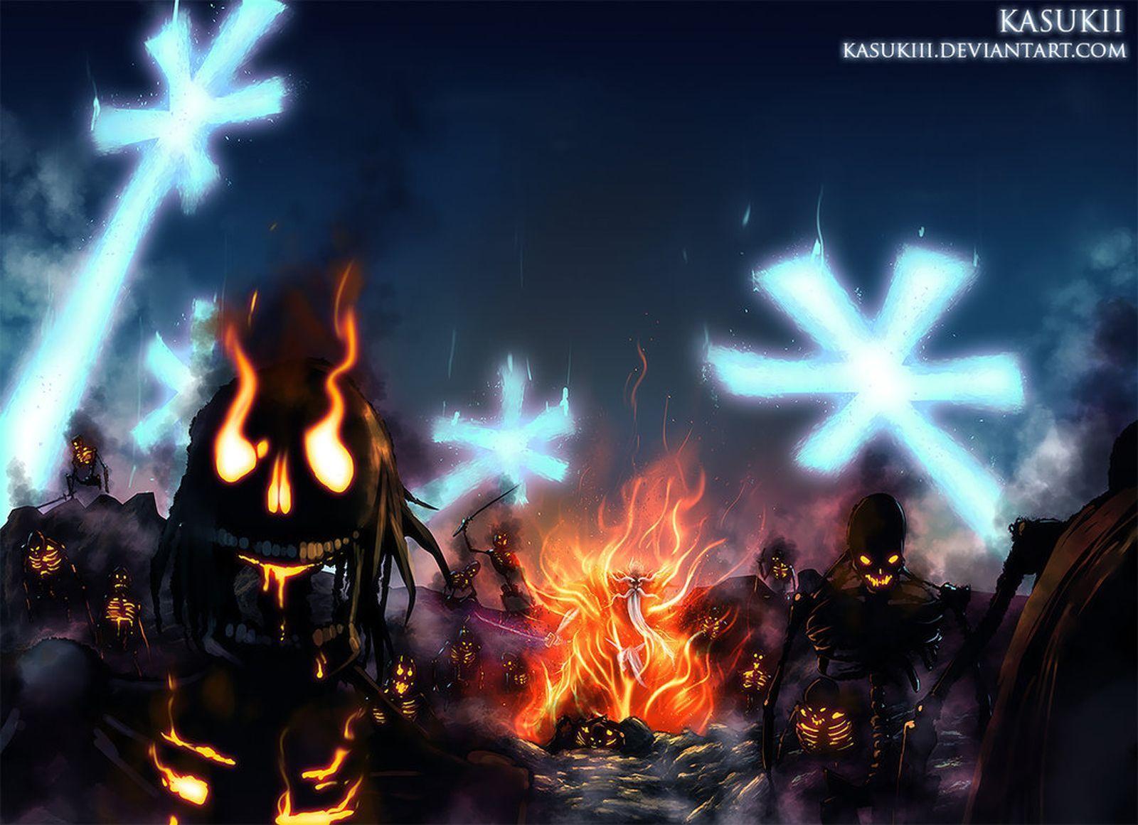 1600x1161 Yamamoto Bankai 0463 HD Papel de Parede. Bleach art, Bleach anime