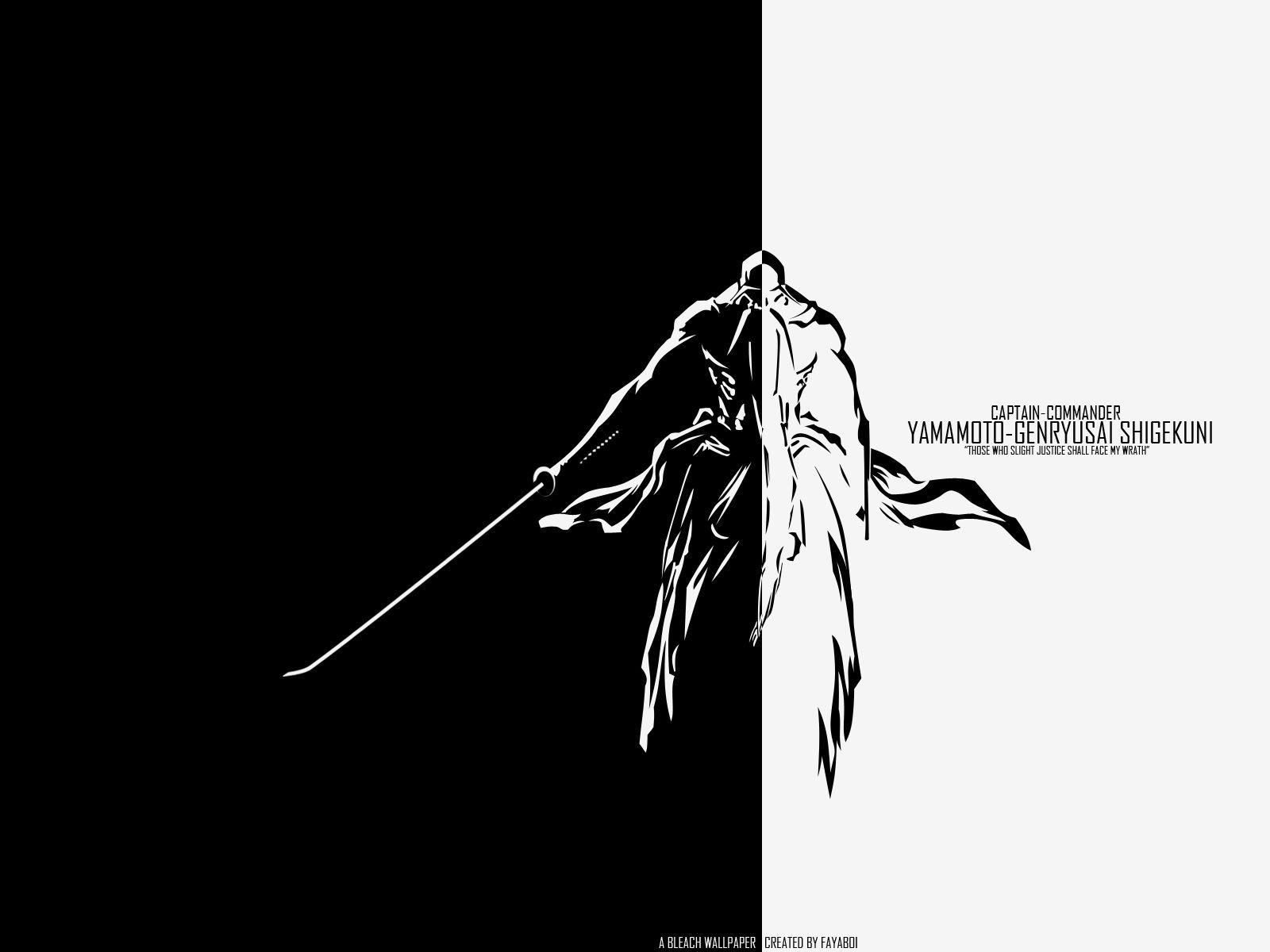 1600x1200 Bleach Captain Commander Yamamoto Genryusai Shigenkun. Bleach Manga, Bleach Captains, Bleach