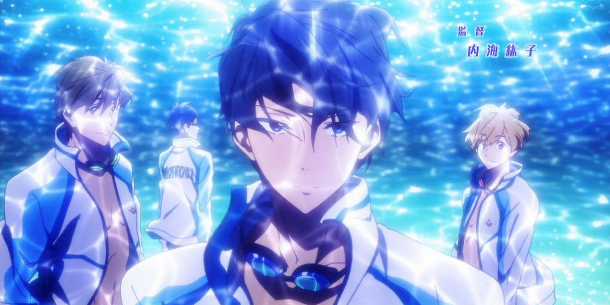 2048x1024 Swimming Anime debut is light on shirts, heavy on sexual tension. The Daily Dot
