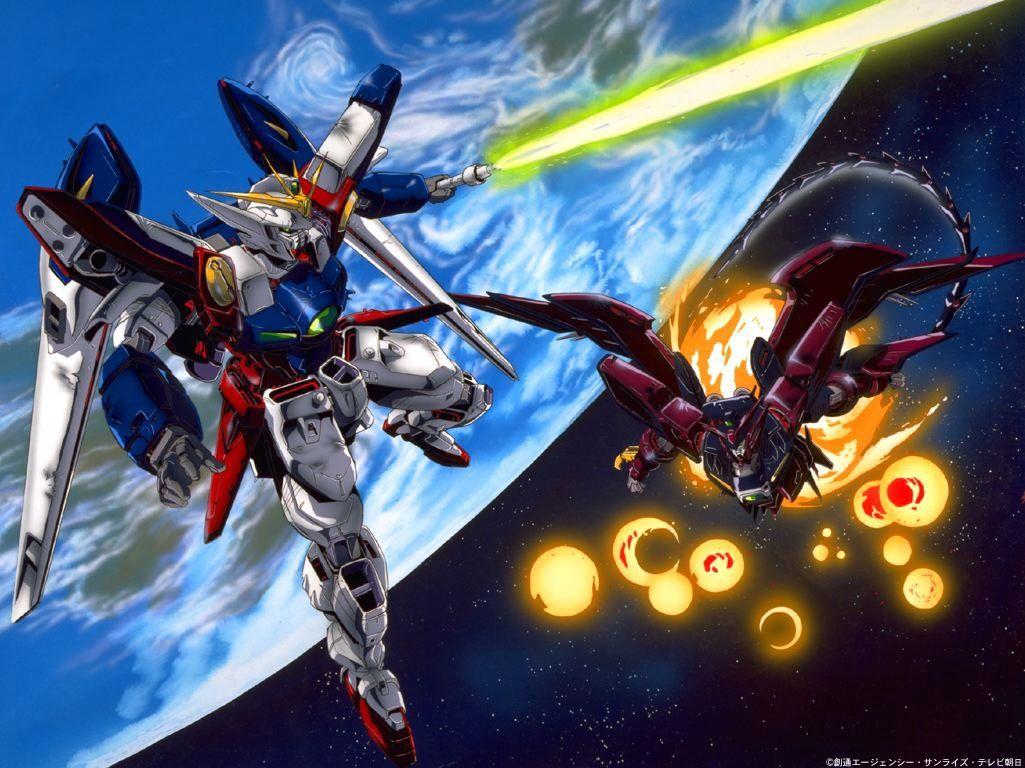 1025x768 Hình nền Mobile Suit Gundam Wing được xem nhiều nhất