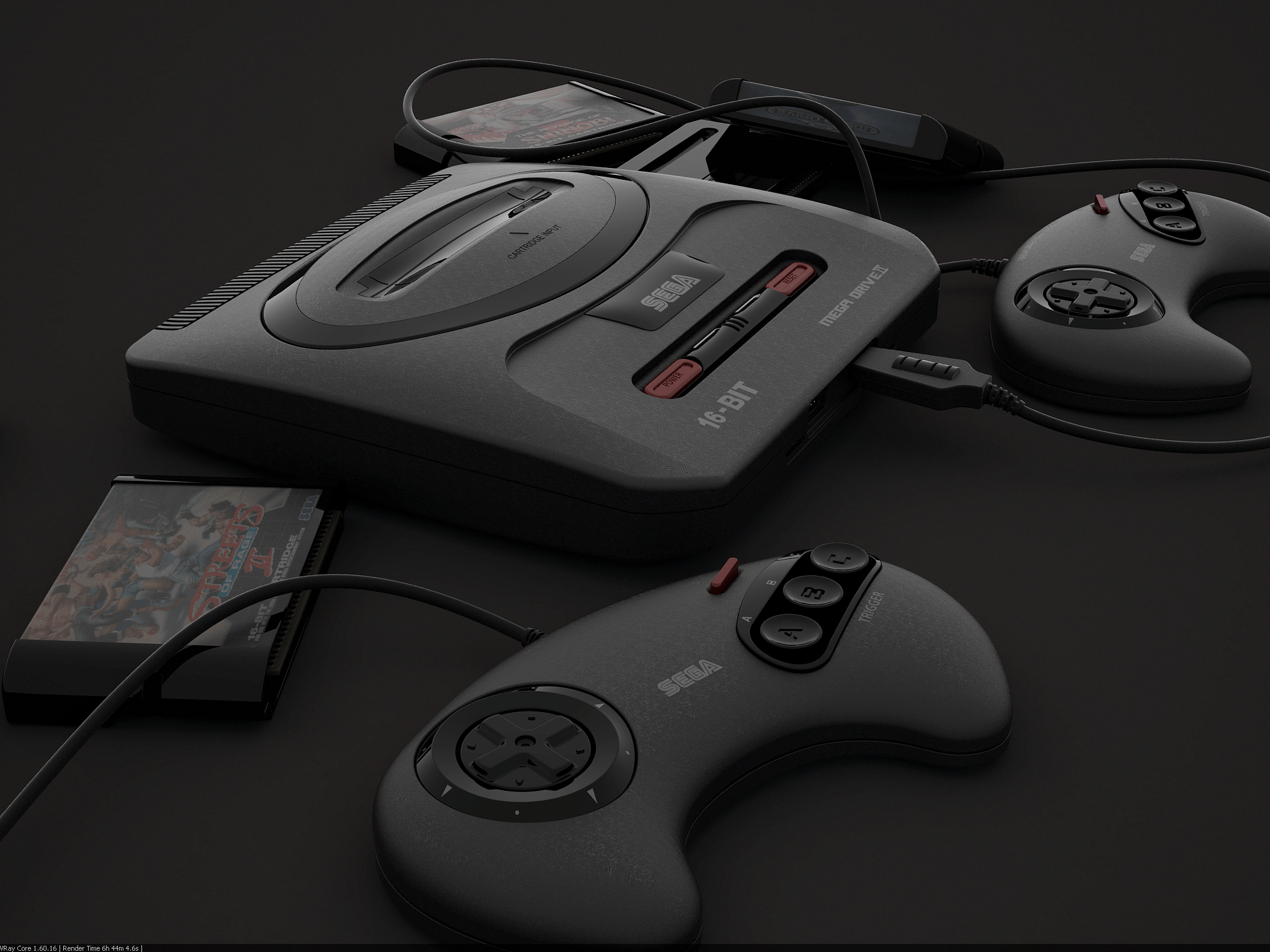 2048x1536 Sega Mega Drive Background. Sega