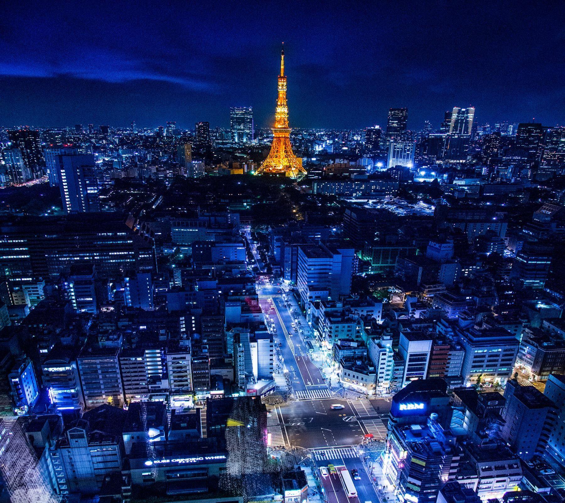 Tokyo Tower Wallpapers Top Free Tokyo Tower Backgrounds WallpaperAccess