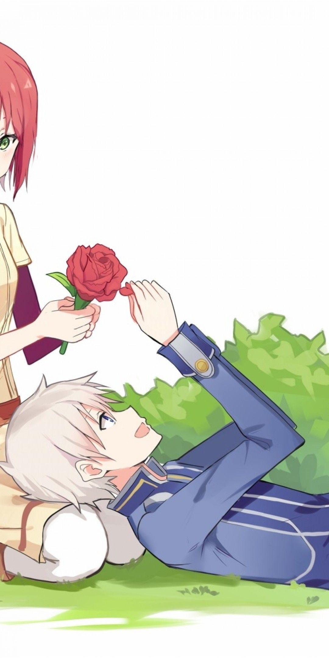 1080x2160 Download 1080x2160 Akagami No Shirayuki Hime, Shirayuki, Wistalia