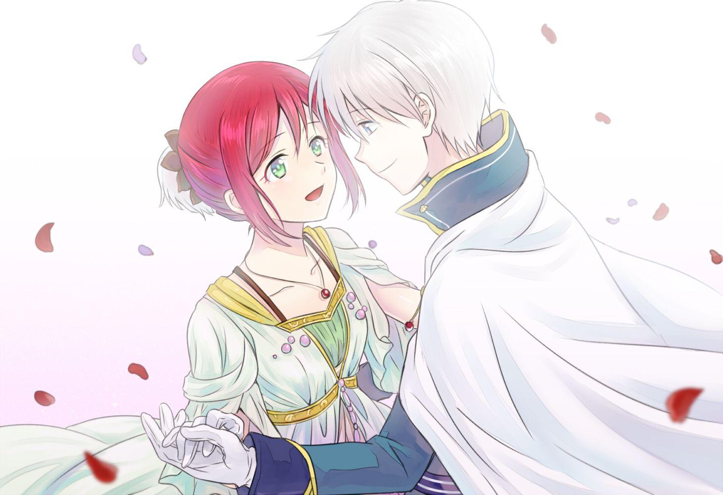 1460x1000 akagami no shirayukihime male rosa tsubomi shirayuki akagami no