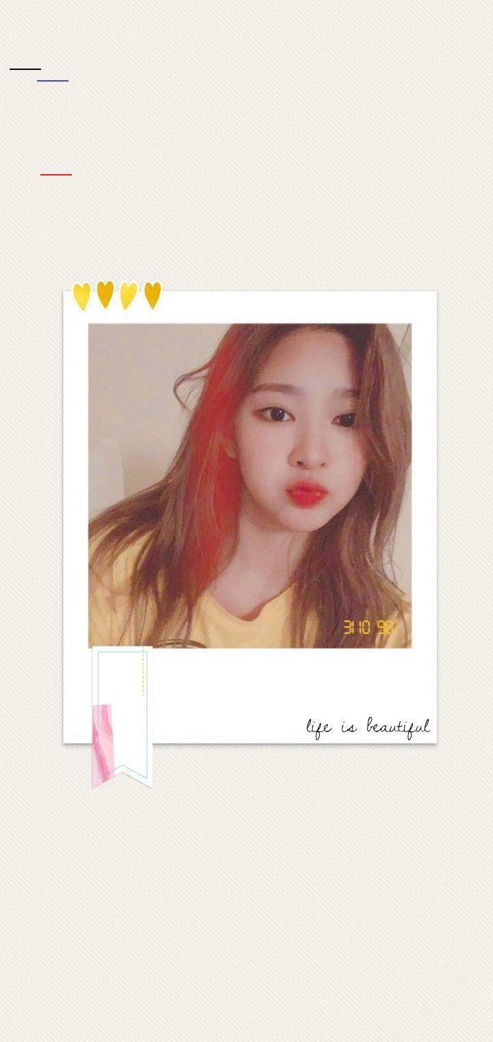 720x1520 IZONE Kim Minju Aesthetic wallpaper for AllScreen display