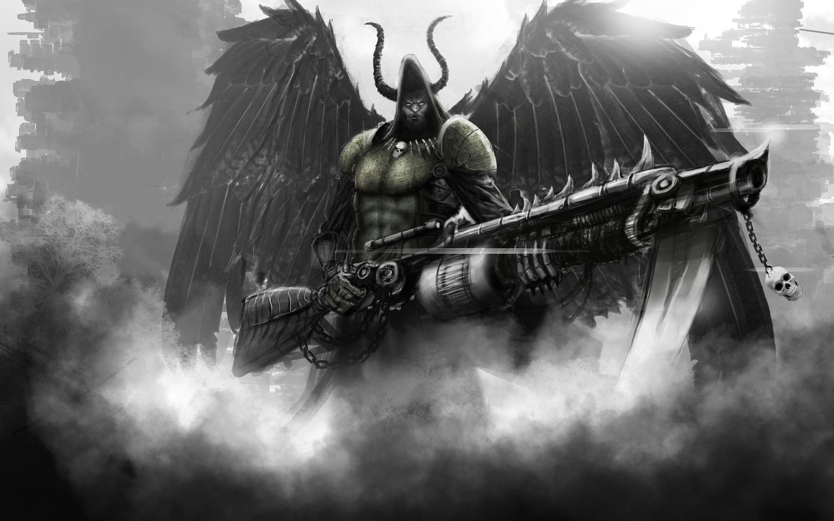 2880x1800 Angel Of Death Wallpaper
