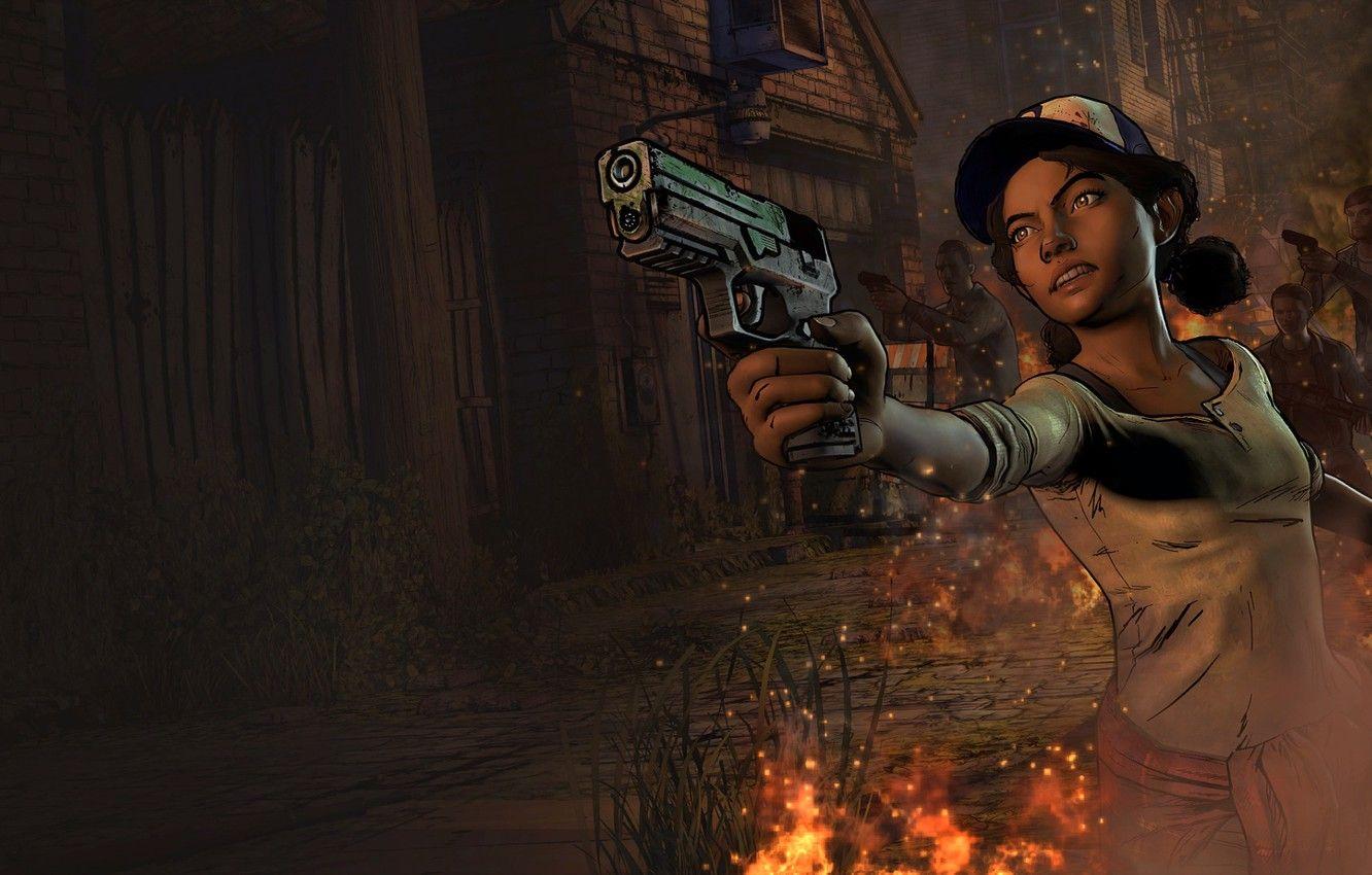 1332x850 Wallpaper Telltale Games, Clementine, Clementine, The Walking Dead: Season Three image for desktop, section игры