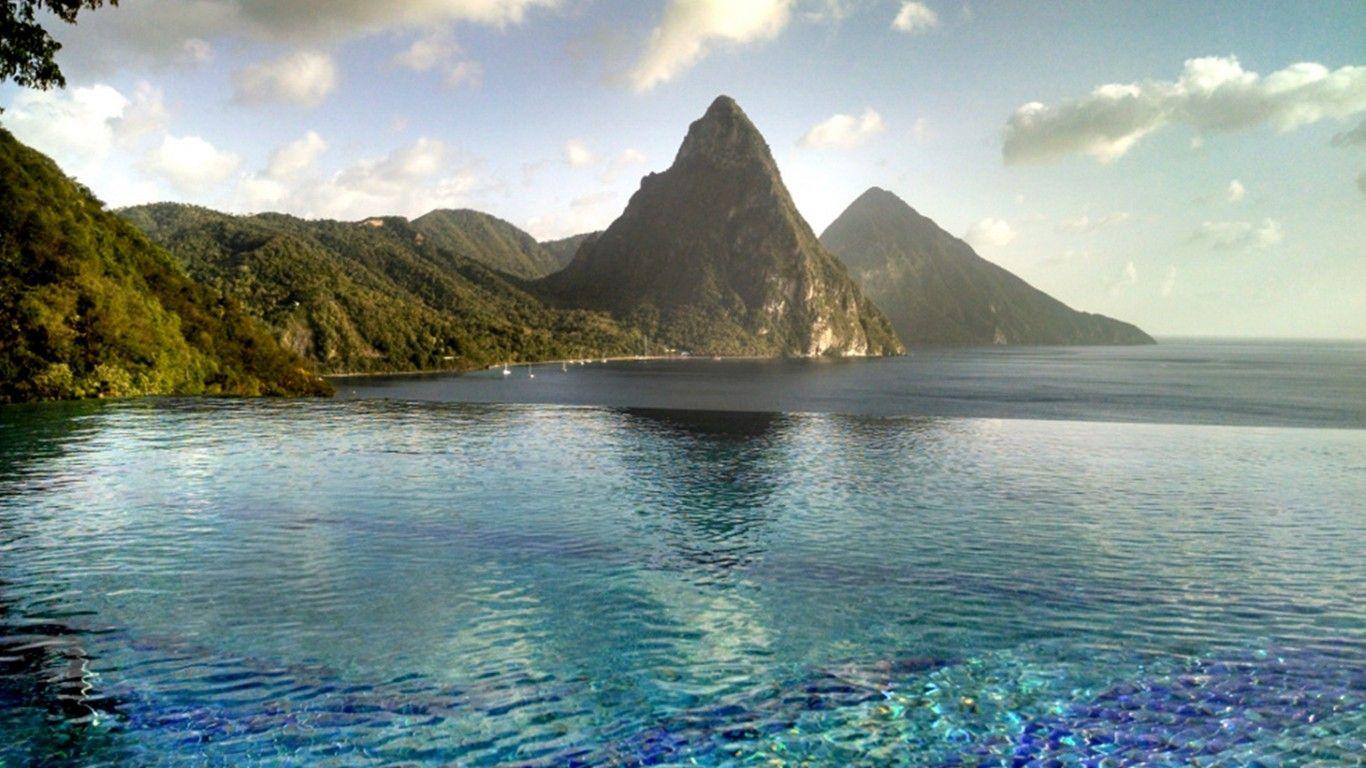 1366x768 Caille Blanc Villa, Soufriere, St. Lucia :