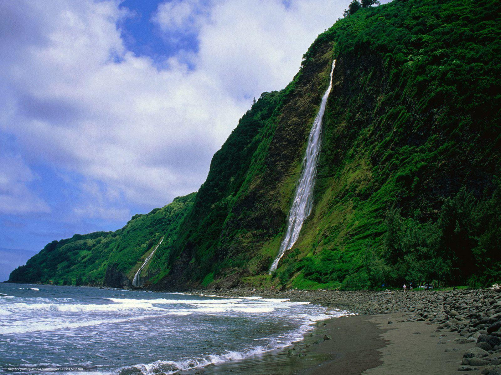 1600x1200 Download wallpaper Hawaii, Island, landscape free desktop