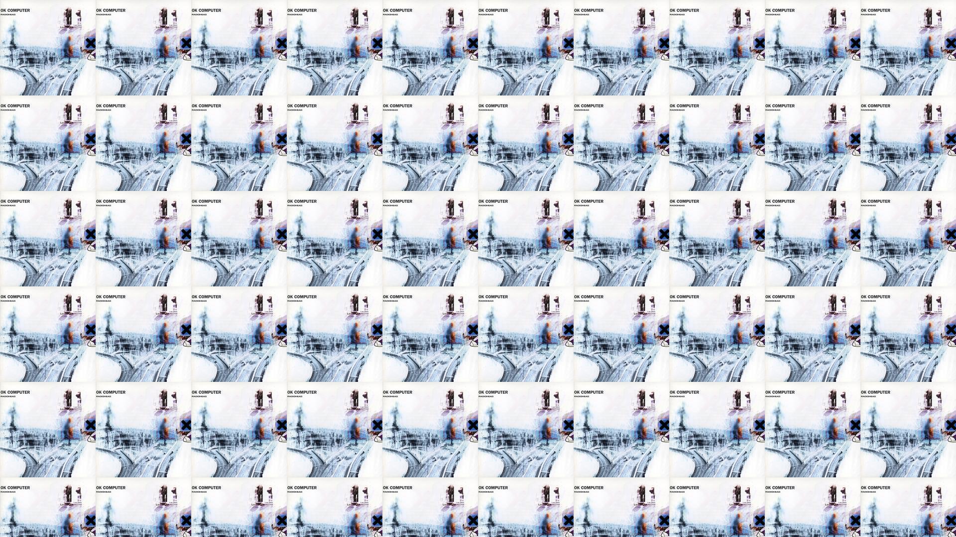 1920x1080 Radiohead Ok Computer Wallpaper « Tiled Desktop Wallpaper