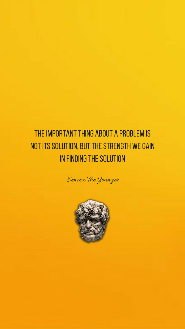 750x1334 Free download Stoicism SenecaTheYounger Wallpaper add to journal