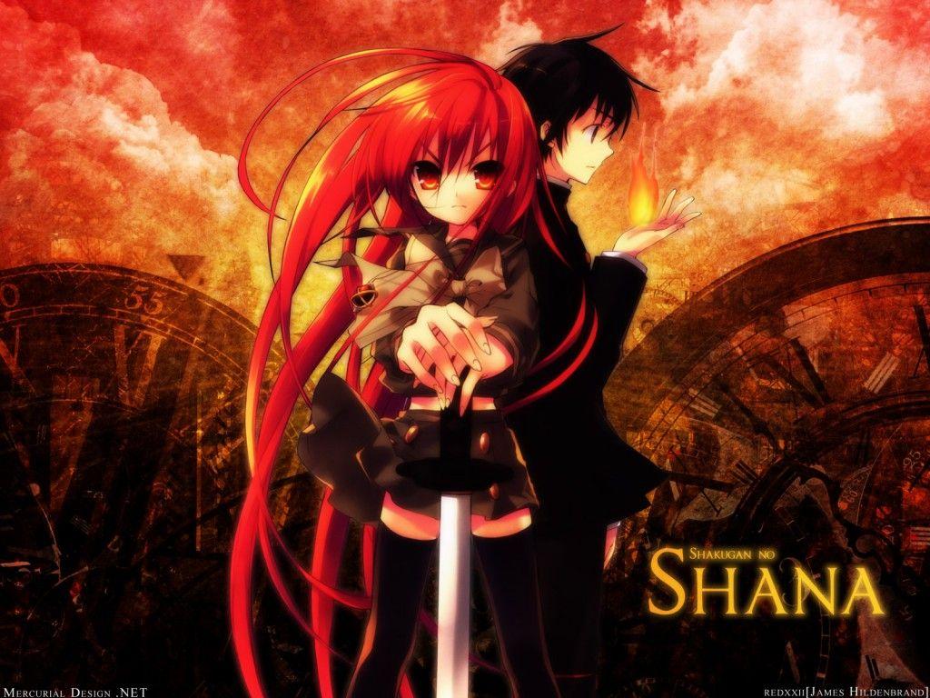 1024x768 Free download Anime Family Anime do dia Shakugan no Shana