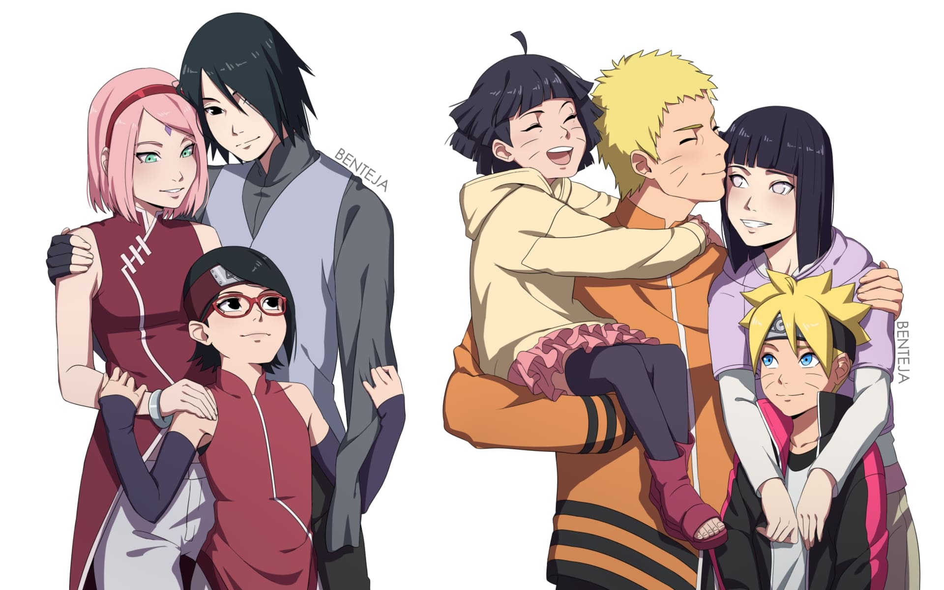 1920x1200 Naruto Family Wallpaper