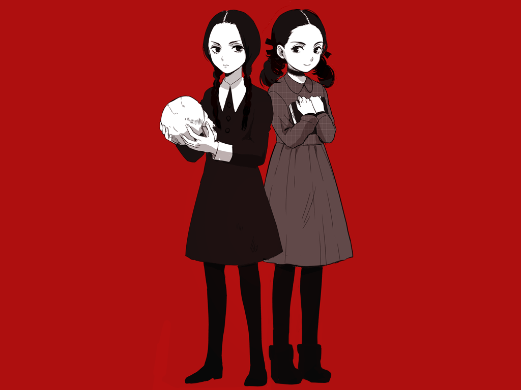 1024x768 Addams Family / Anime wallpaper