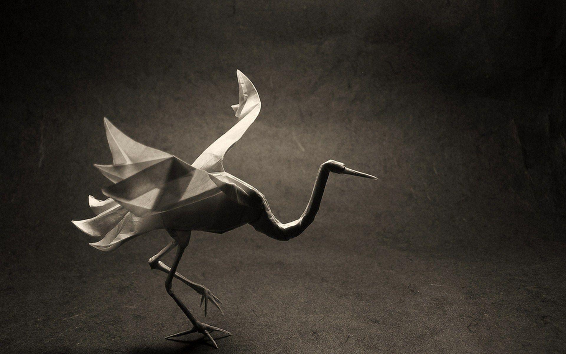 1920x1200 Origami Bird Crane Art Photo wallpaperx1200