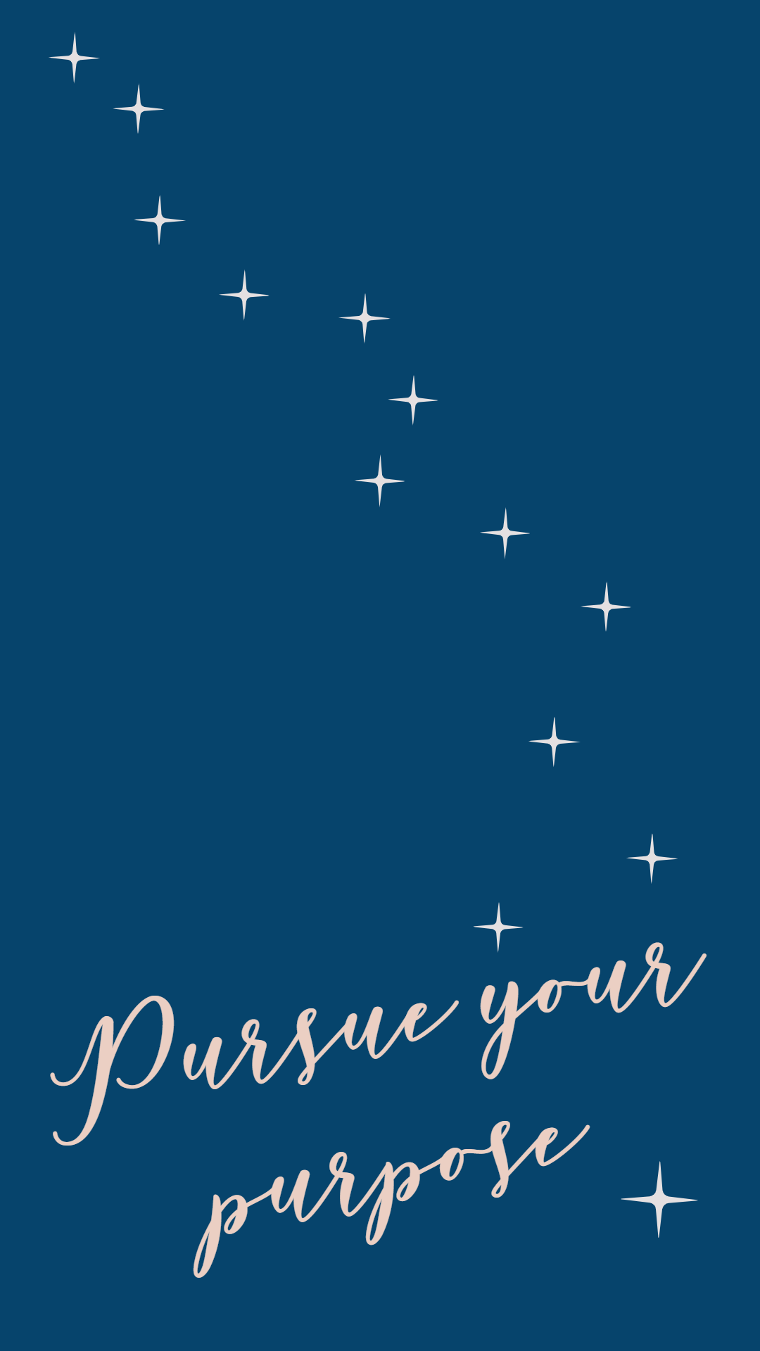 1080x1920 Pursue Your Purpose Wallpaper. FAITH + FOCUS + FRAPPE