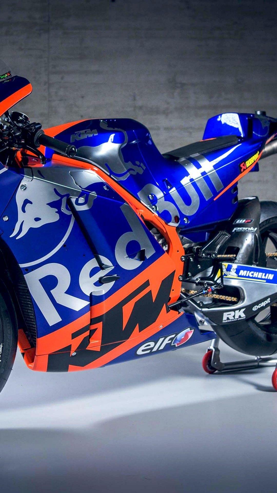 1080x1920 Download 1080x1920 Ktm Blue, Motogp, Sport Bike Wallpaper