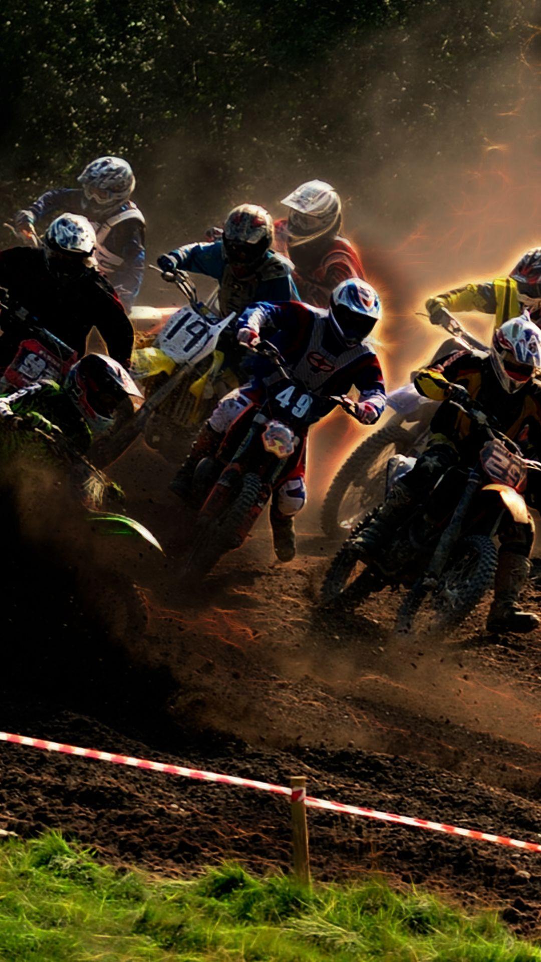 1080x1920 Motocross iPhone Background