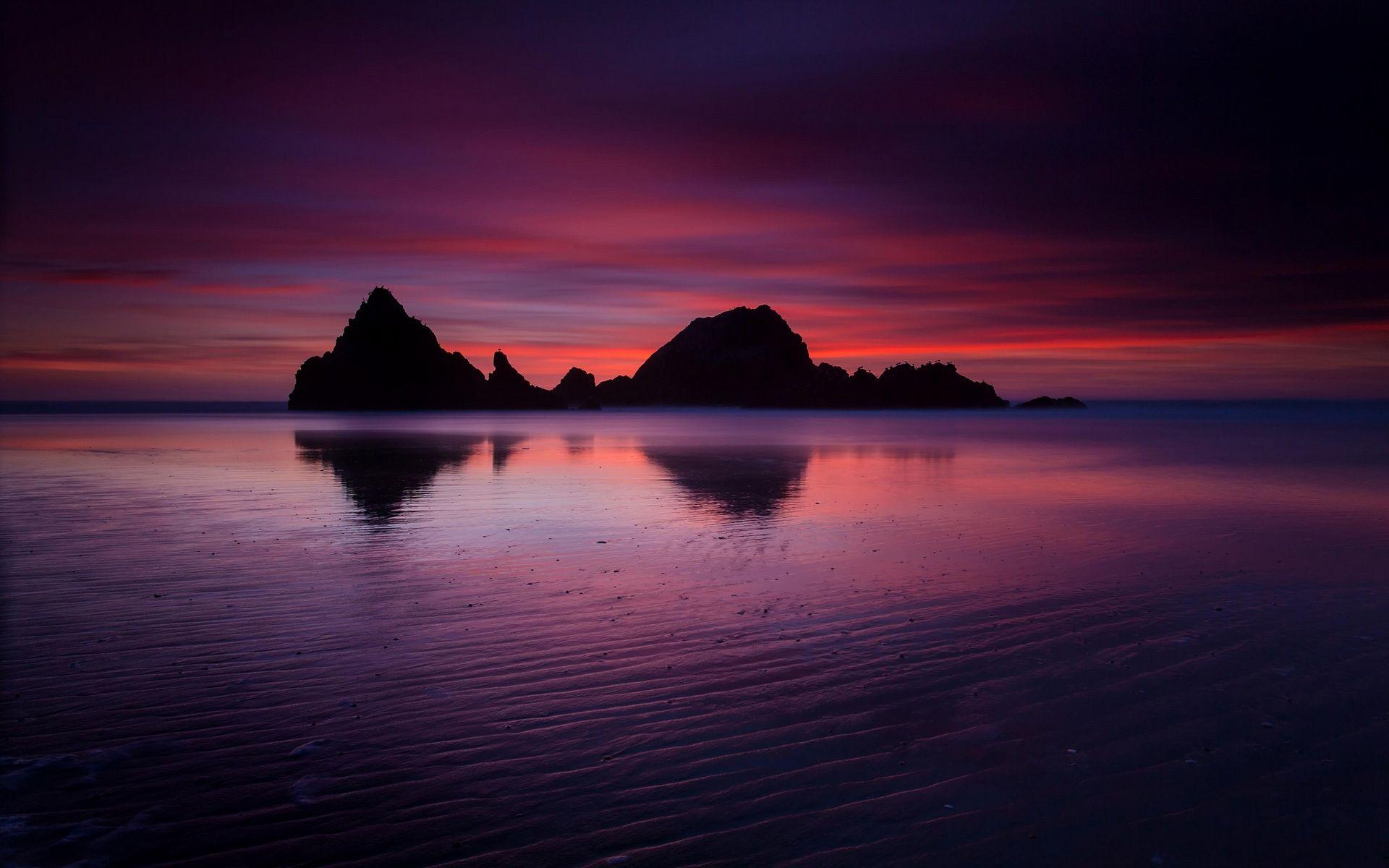 1920x1200 Find out: Twilight at Sunset Widescreen wallpaper