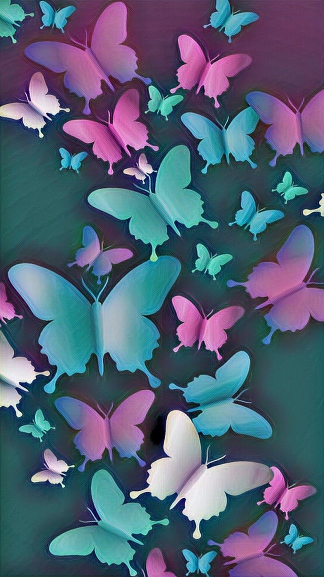 Purple Butterfly Phone Wallpapers Top Free Purple Butterfly Phone Backgrounds Wallpaperaccess 7711