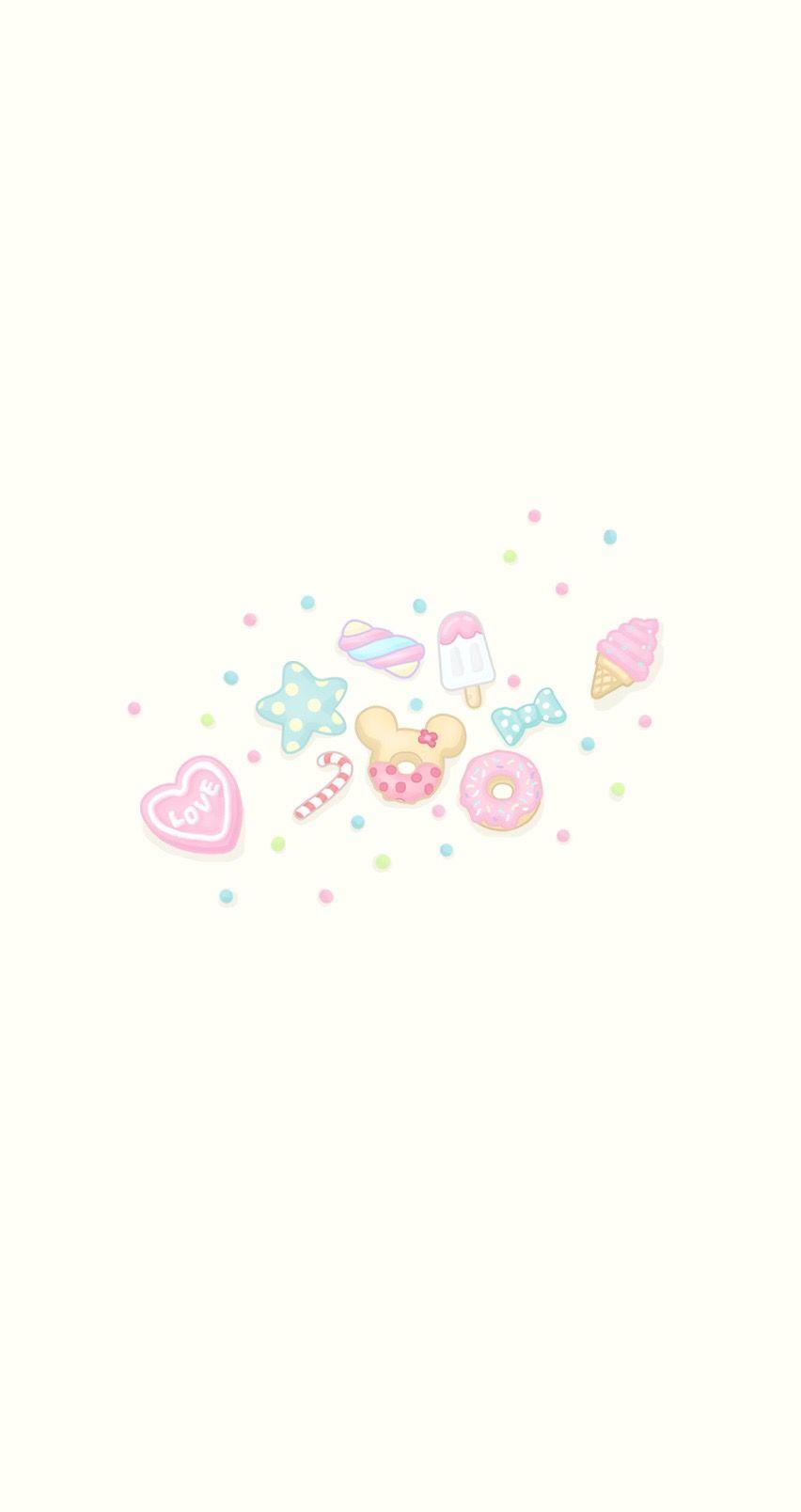 852x1608 Sweets Wall. Sanrio wallpaper, Cute baby wallpaper, Cupcakes