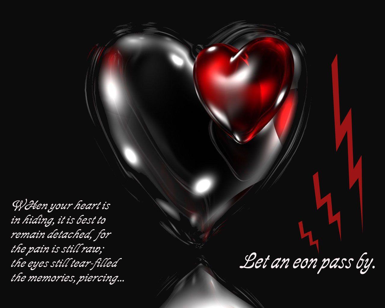 1280x1024 CUTE LOVES: BROKEN HEART WALLPAPERS