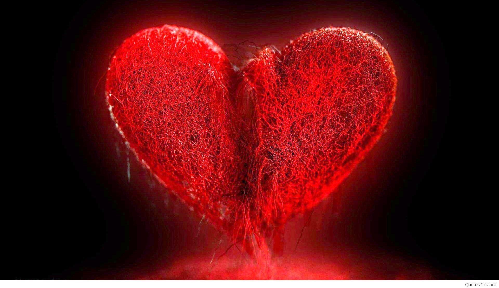 1920x1110 Wallpaper of Broken Heart