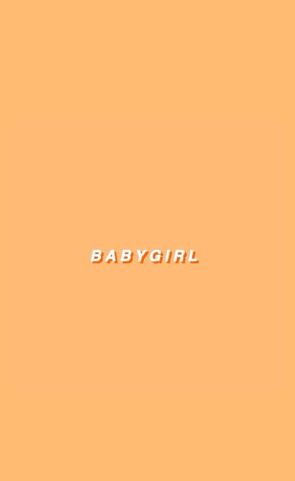 1014x1650 Simple Cute Wallpaper Orange