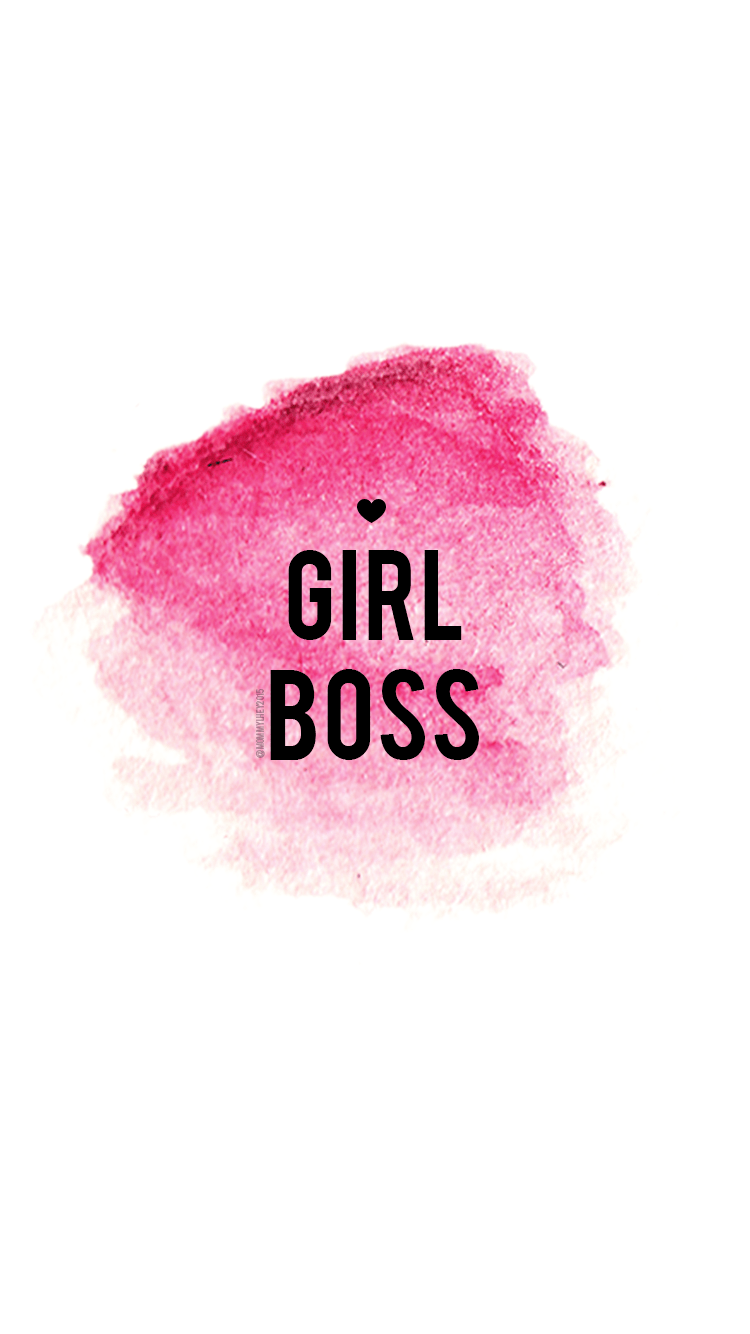 750x1334 Free Girl Boss Wallpaper