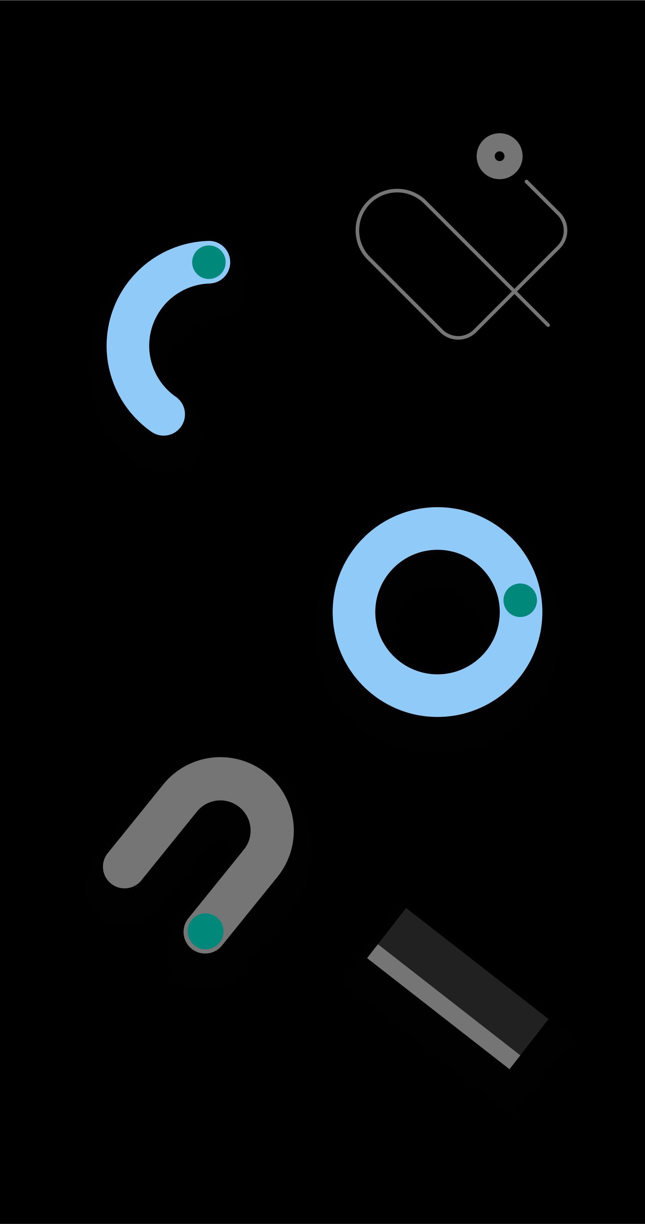 2160x4097 Google Pixel Black Wallpaper