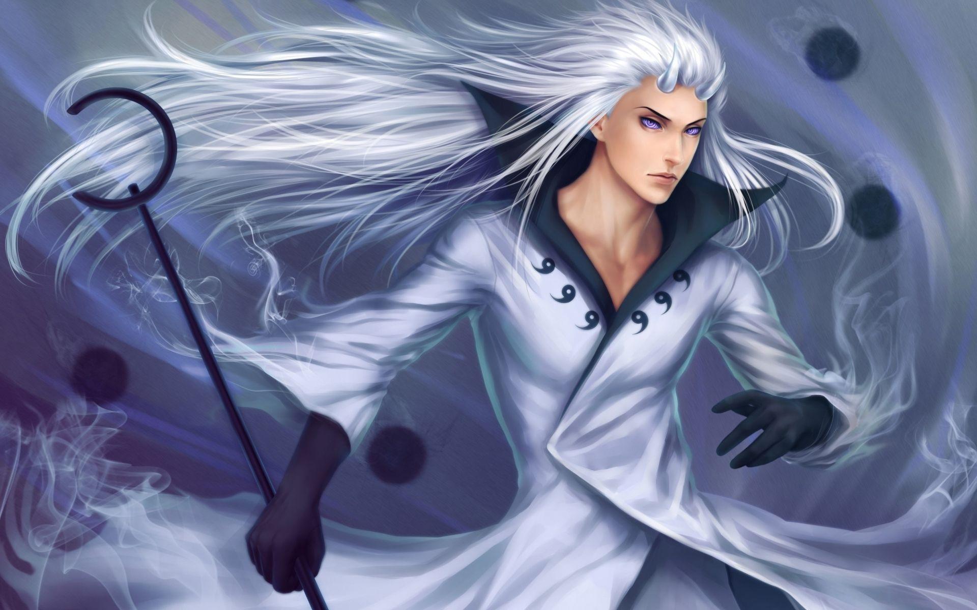 1920x1200 Download wallpaper Madara Uchiha, violet eyes, Rinnegan, artwork, manga, Naruto for desktop with resolution 1920x1200. High Quality HD picture wallpaper