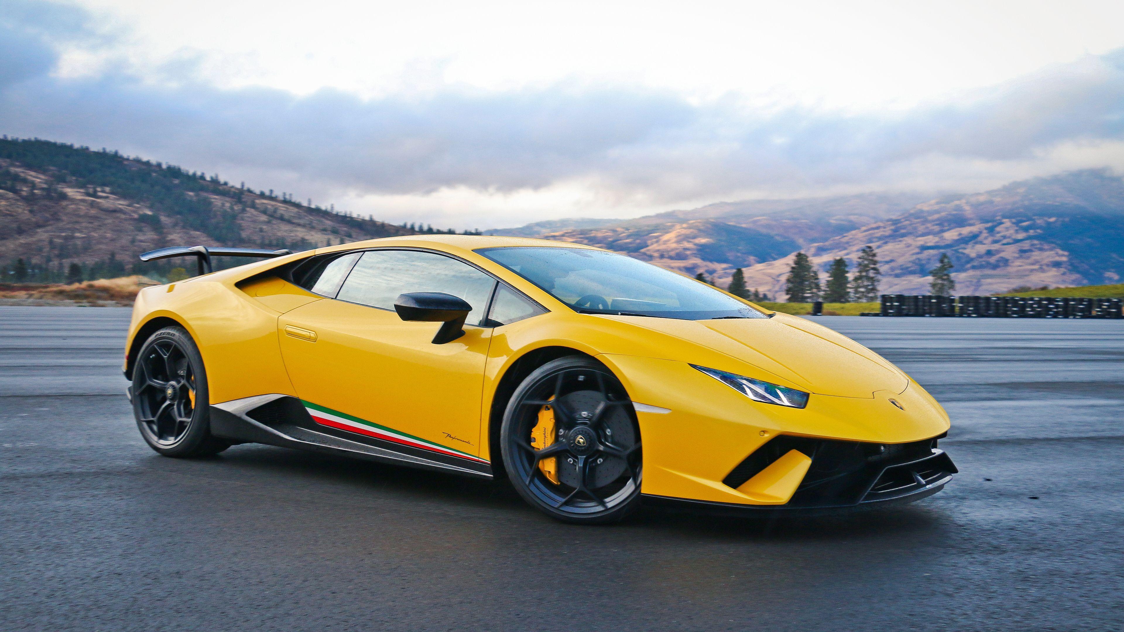 3840x2160 Yellow Lamborghini Huracan 4k .com
