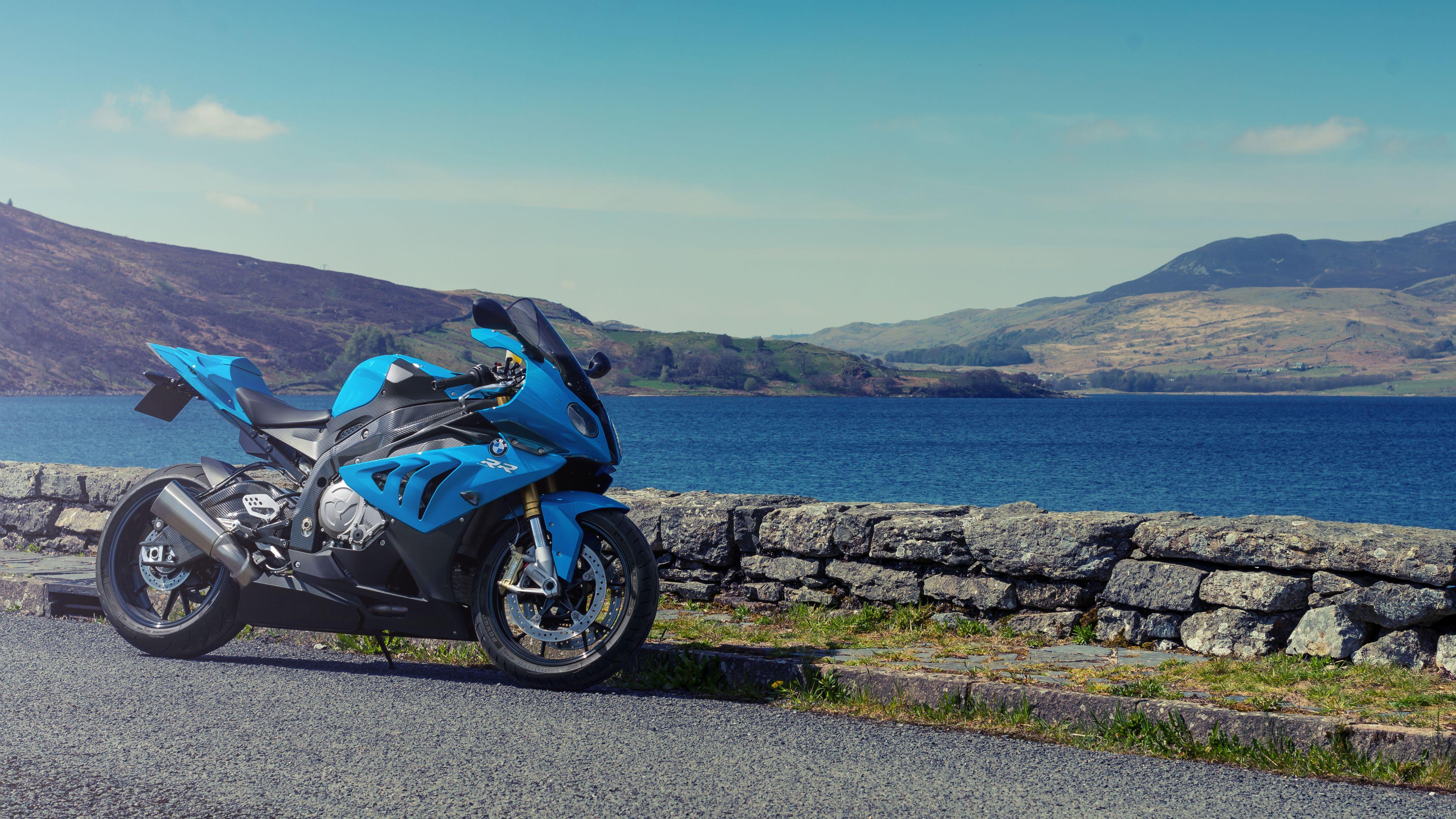 4000x2250 BMW S1000RR Sports bike 4K Wallpaper