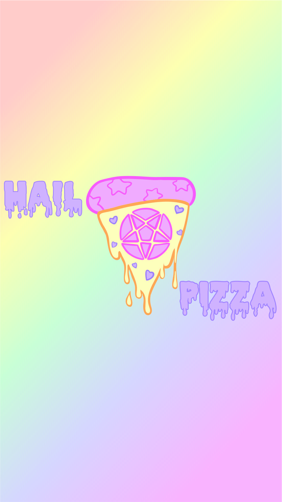 1081x1921 Hail pizza wallpaper. Goth wallpaper, Pastel goth background, Cute tumblr wallpaper