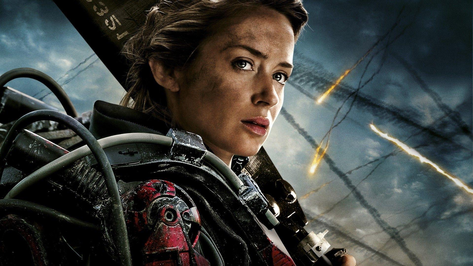 1920x1080 Edge Of Tomorrow, Emily Blunt Wallpaper HD / Desktop and Mobile Background