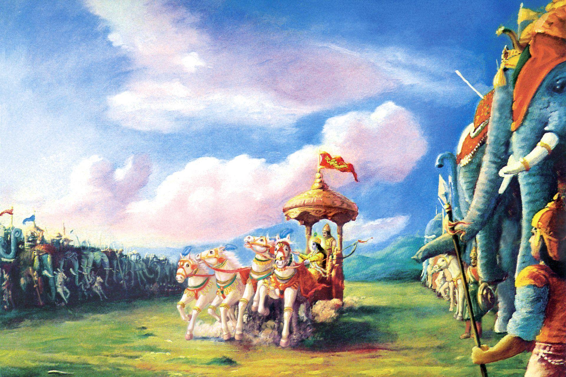 1920x1280 Bhagavad Gita Wallpaper