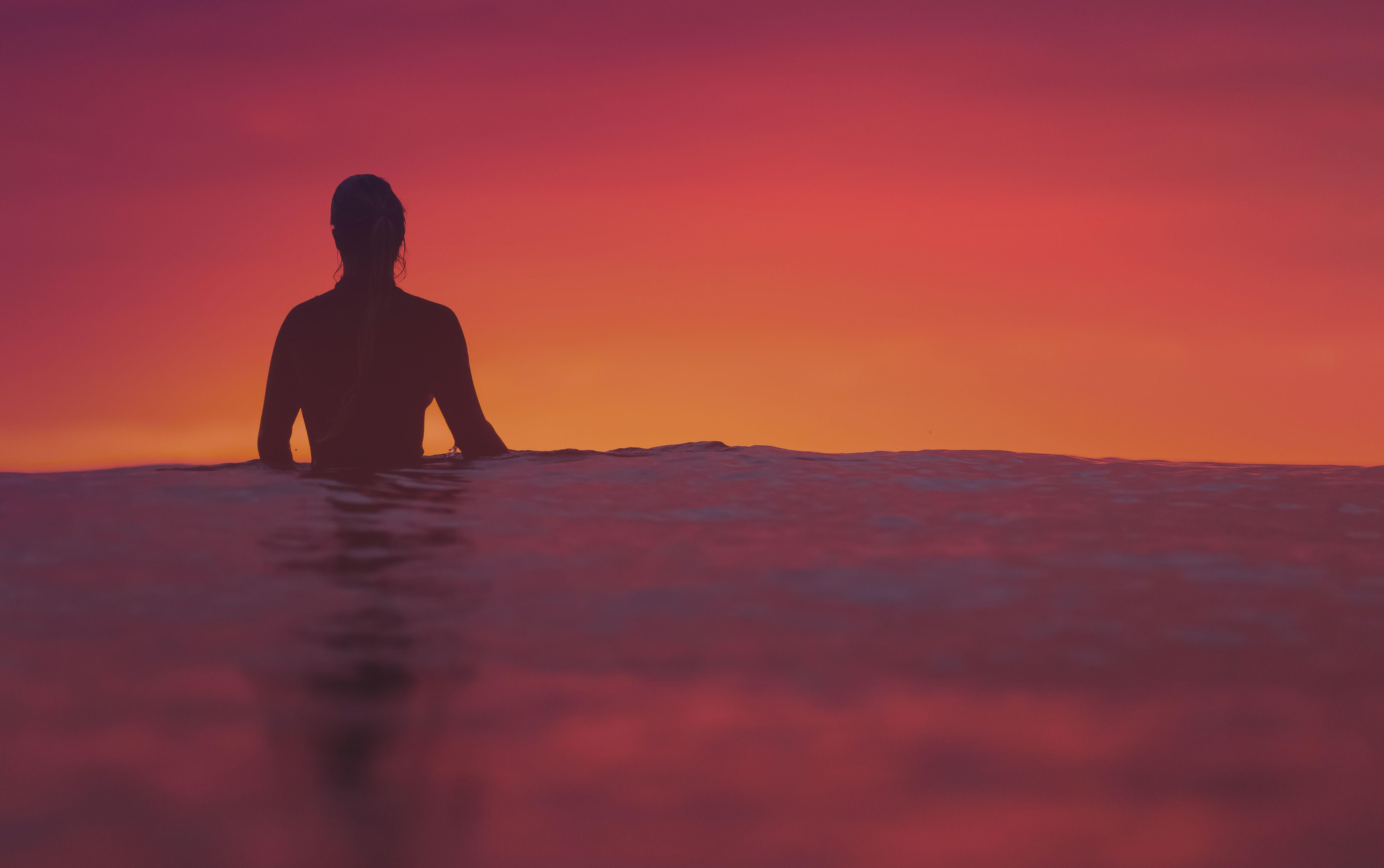 5606x3518 5606x3518 #summer wallpaper, #silhouette, #sea, #summer