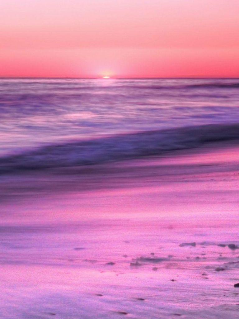Pink Beach iPhone Wallpapers - Top Free Pink Beach iPhone Backgrounds ...