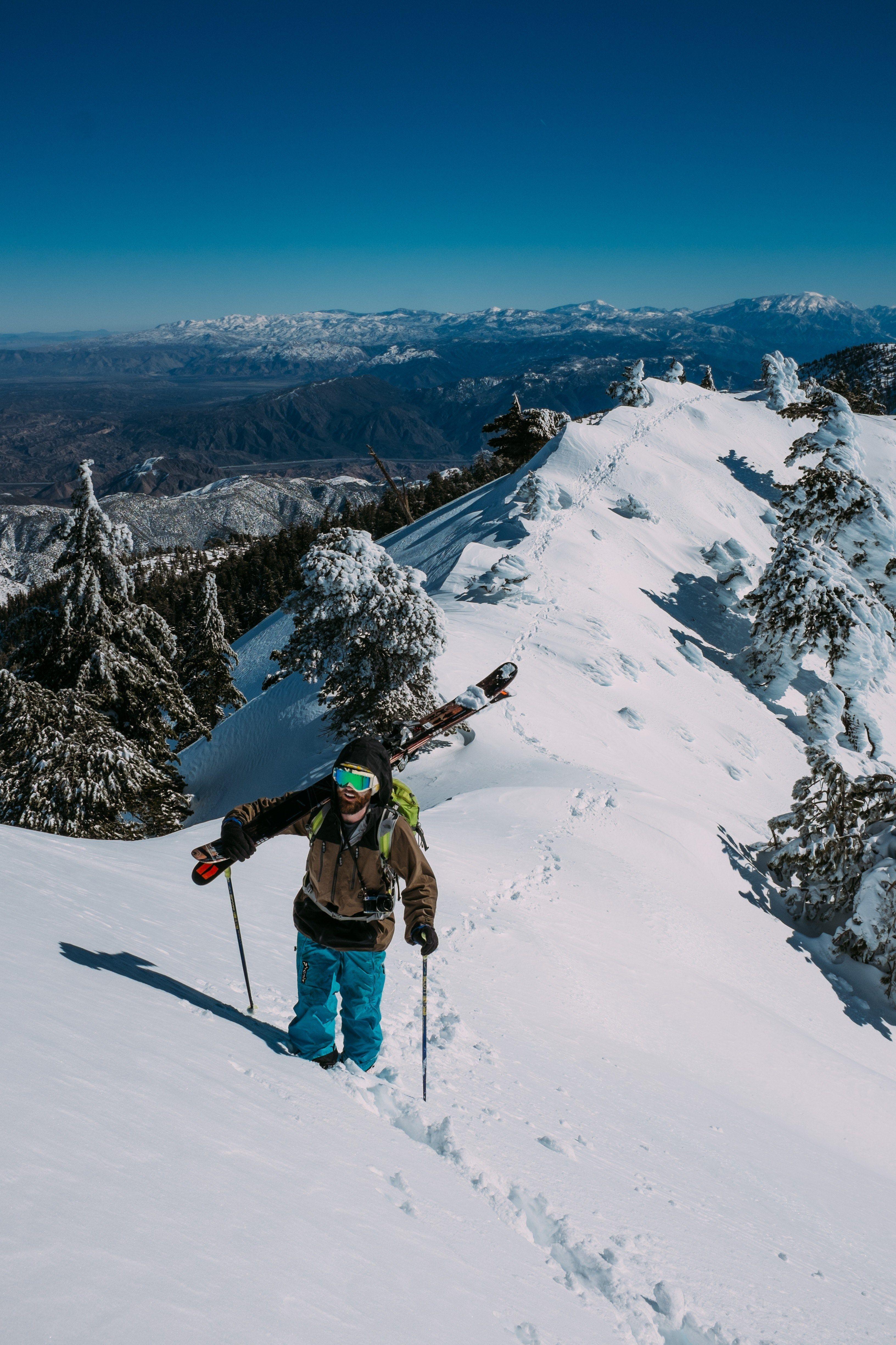 3264x4896 Wallpaper / mountain snow skiier and skiing HD 4k wallpaper