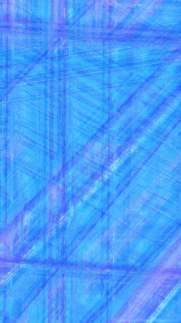 750x1333 Ice Waves. Contemporary Abstract Wallpaper