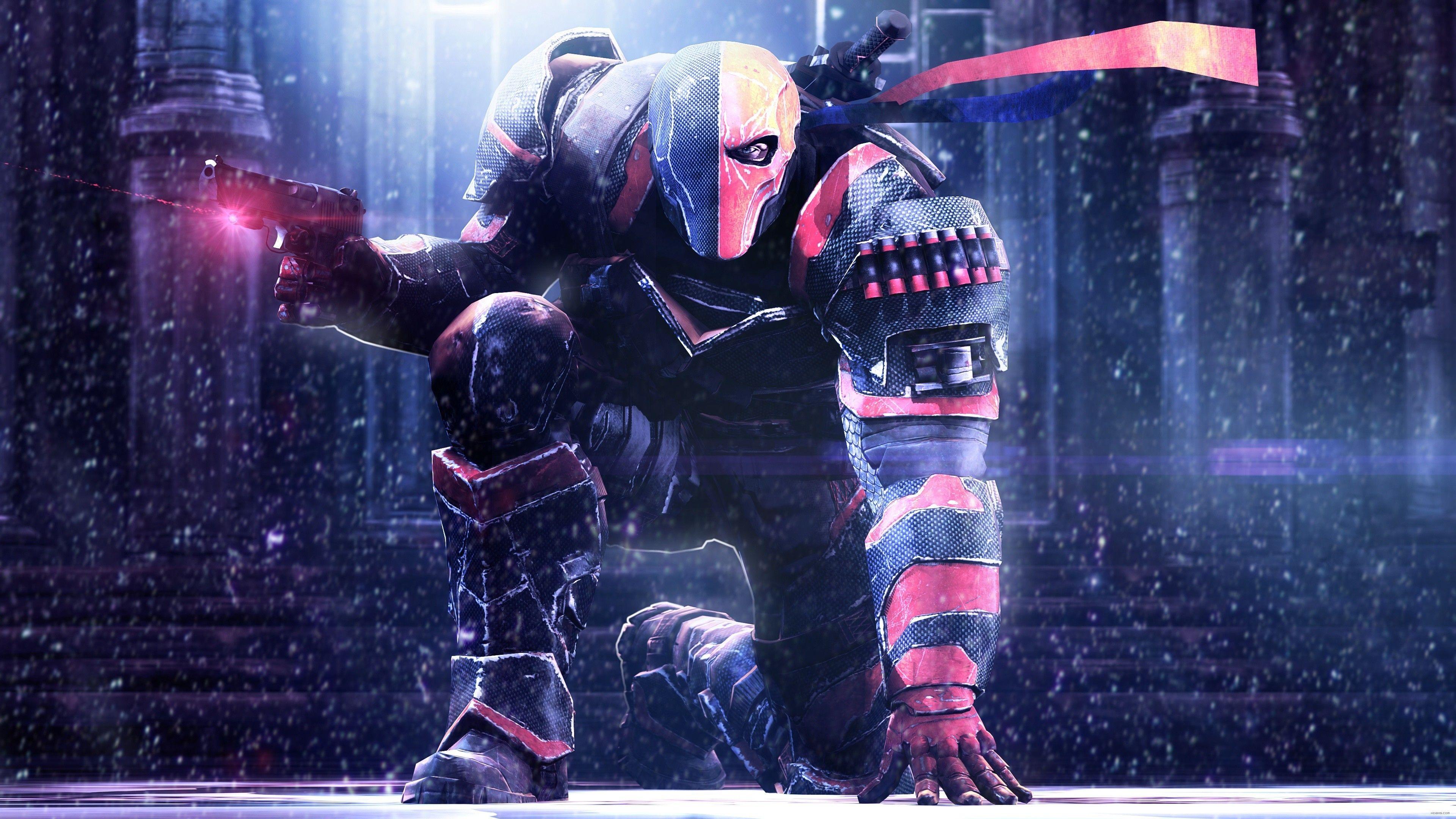 3840x2160 Death Stroke 4k, HD Superheroes, 4k Wallpaper, Image, Background, Photo and Picture
